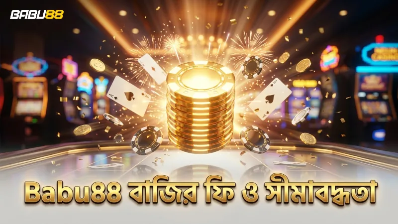 Babu88 প্ল্যাটফর্মে বাজির ফি ও সীমাবদ্ধতা স্পষ্টভাবে দেওয়া হয়