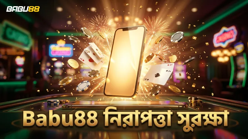 Babu88-এর নিরাপত্তা ব্যবস্থা আপনার হিসাব সুরক্ষিত রাখতে সাহায্য করে।