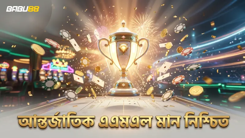 আন্তর্জাতিক মানের এএমএল নীতি মেনে নিরাপদ খেলার পরিবেশ নিশ্চিত করুন।