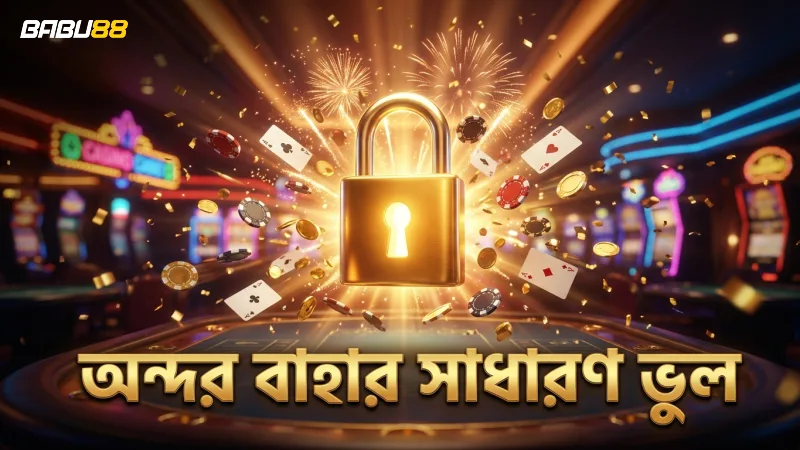 অন্দর বাহার খেলার সময় সবচেয়ে প্রচলিত ভুলগুলো।