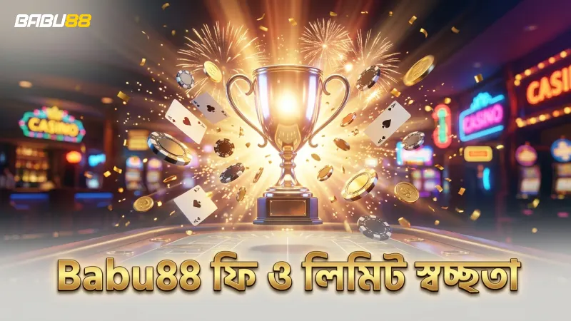 Babu88-এ ফি ও লিমিটের স্বচ্ছতা নিশ্চিত।