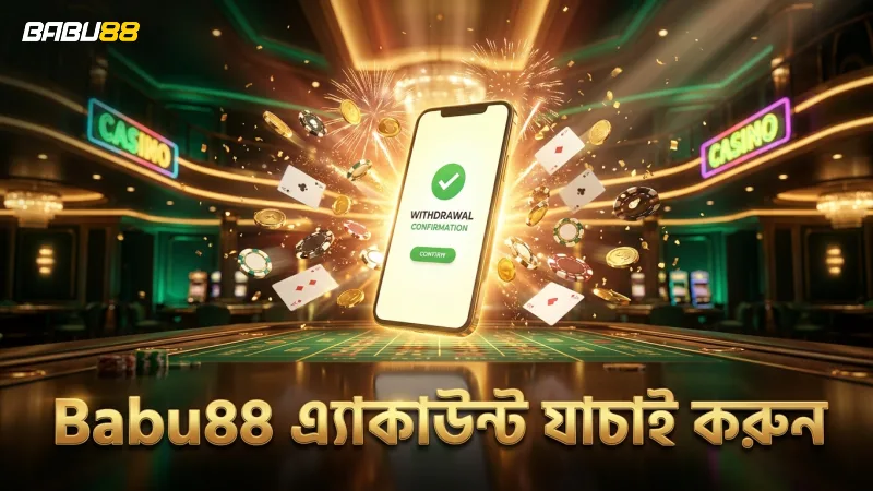 Babu88 উইথড্রয়ালে অ্যাকাউন্ট যাচাই নিশ্চিত করুন দ্রুত উত্তোলনের জন্য