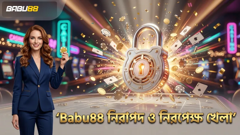 Babu88 প্ল্যাটফর্মে নিরাপদ ও নিরপেক্ষ খেলার পরিবেশ নিশ্চিত।