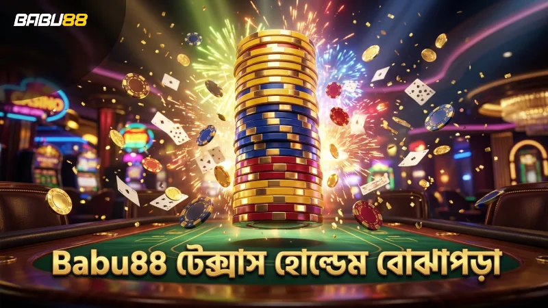 টেক্সাস হোল্ডেম টেবিলের সঠিক বোঝাপড়া প্রয়োজন Babu88-এ।