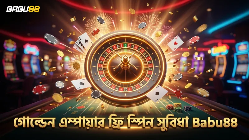 গোল্ডেন এম্পায়ার স্লটে ফ্রি স্পিনের মাল্টিপ্লায়ার সুবিধা বিশ্লেষণ।