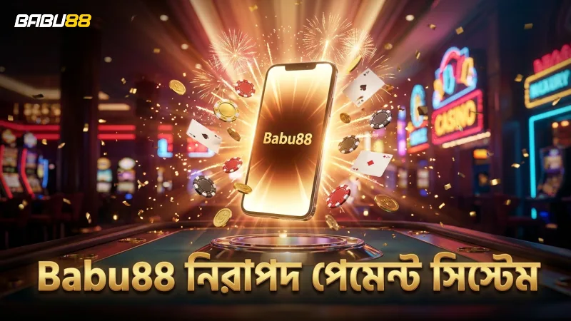 Babu88 প্ল্যাটফর্মে স্থানীয় পেমেন্ট অপশনের নিরাপদ লেনদেন।