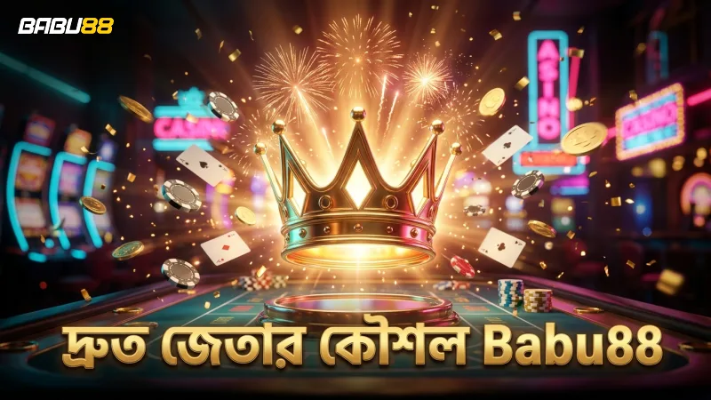 দ্রুত জেতার জন্য দক্ষ কৌশল ও নিরাপদ প্ল্যাটফর্ম অপরিহার্য।