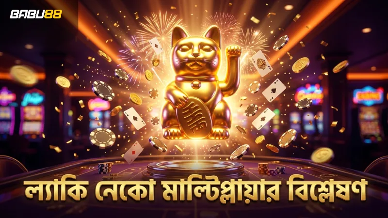 ল্যাকি নেকো বিড়াল সিম্বল মাল্টিপ্লায়ার জয়ের গাণিতিক বিশ্লেষণ।