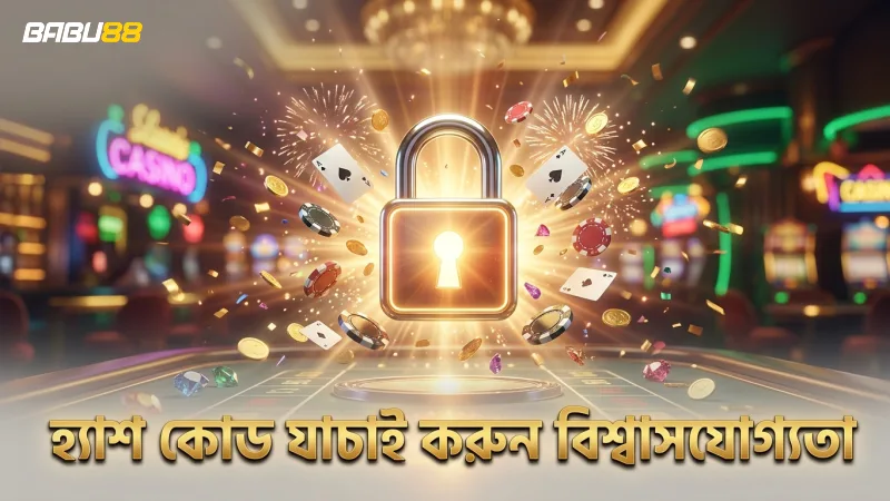 হ্যাশ ক্রিপ্টোগ্রাফি যাচাই করে গেমের ন্যায্যতা নিশ্চিত করুন