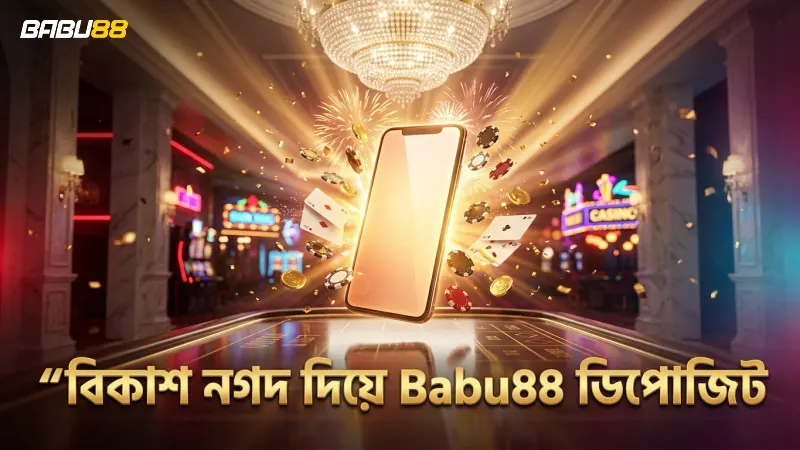 বিকাশ ও নগদ ব্যবহার করে Babu88 ডিপোজিট দ্রুত সম্পন্ন করুন