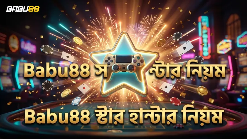 স্টার হান্টার গেমের নিরাপদ ও নিয়মিত নিয়মাবলী Babu88 তে